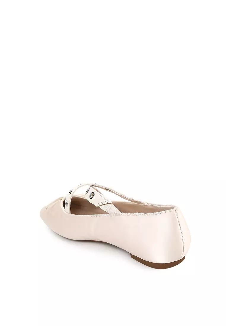 VIRGINIA R2485-3 FLAT SHOES NUDE