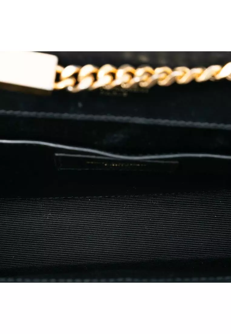 Pre-Loved Saint Laurent Small Leather Monogram Kate Crossbody