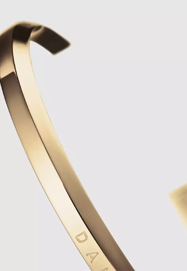 Classic Bracelet Gold  - DW OFFICIAL - Stainless steel Enamel cuff bracelet for women and men