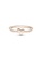 PANDORA Pandora 14K Rose Gold-Plated Freehand Heart Ring 851DDAC7597CB9GS_2