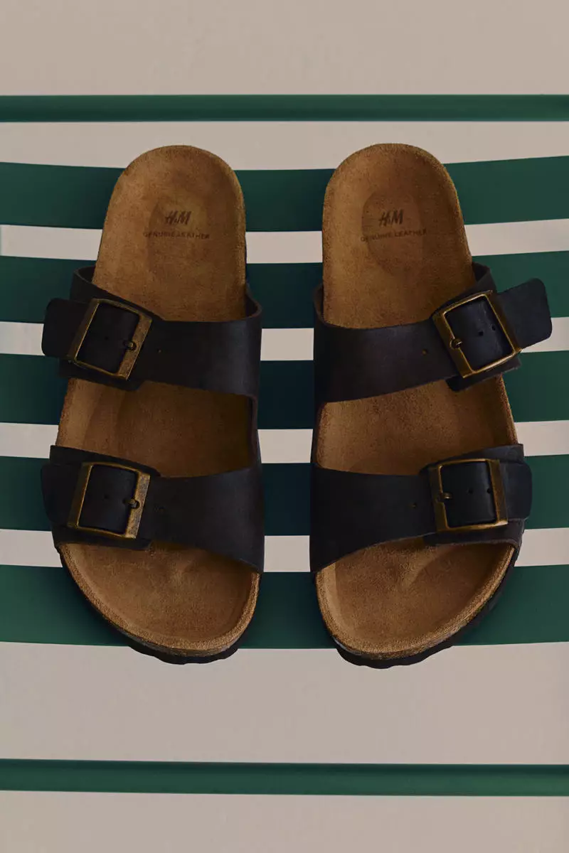 H&m mens flip flops store
