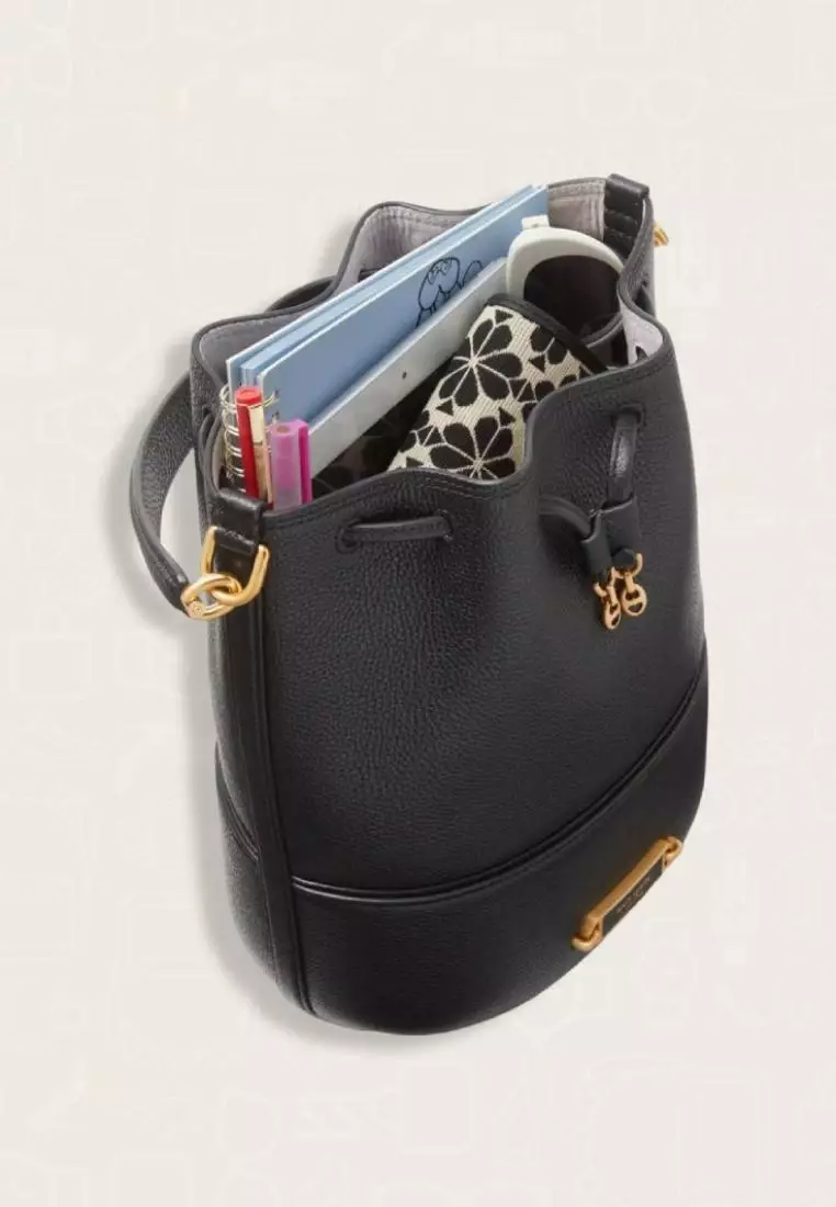 Kate Spade Gramercy Medium Bucket Bag Black