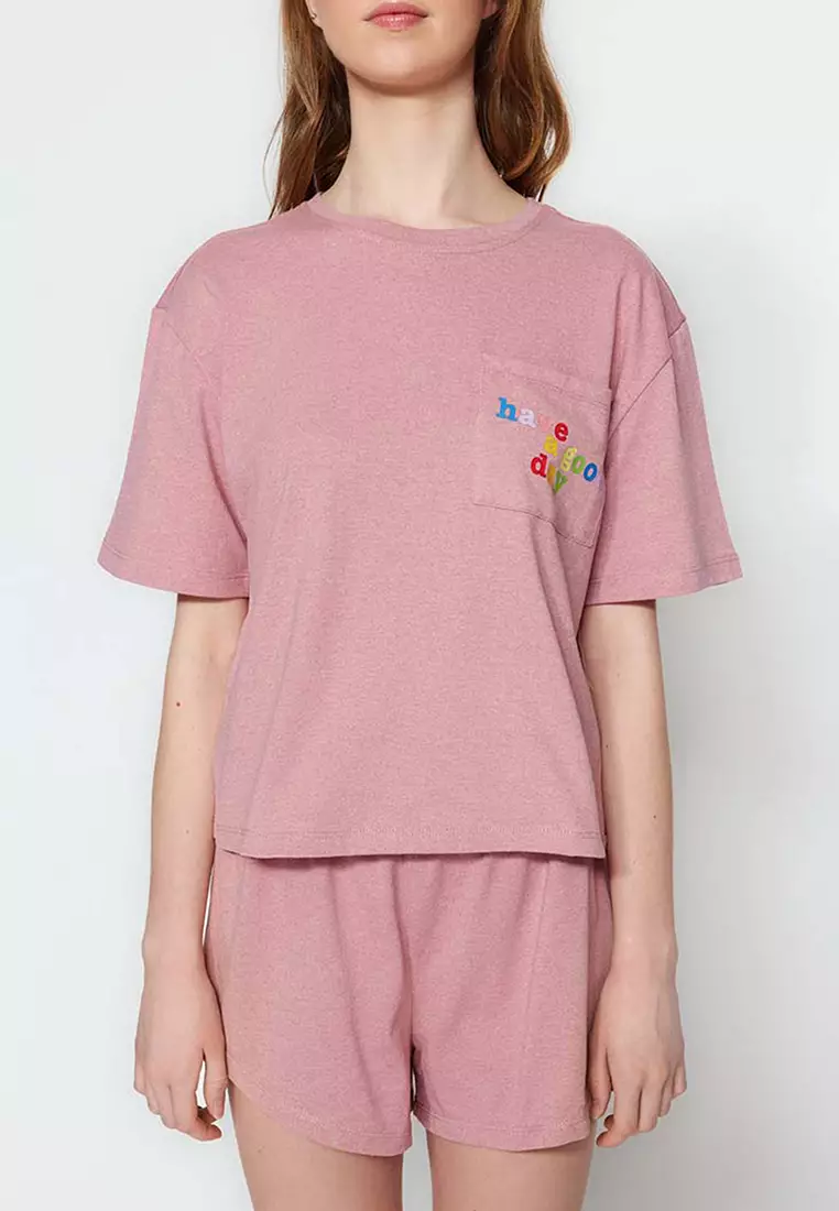 T-Shirt & Shorts Pajamas Set