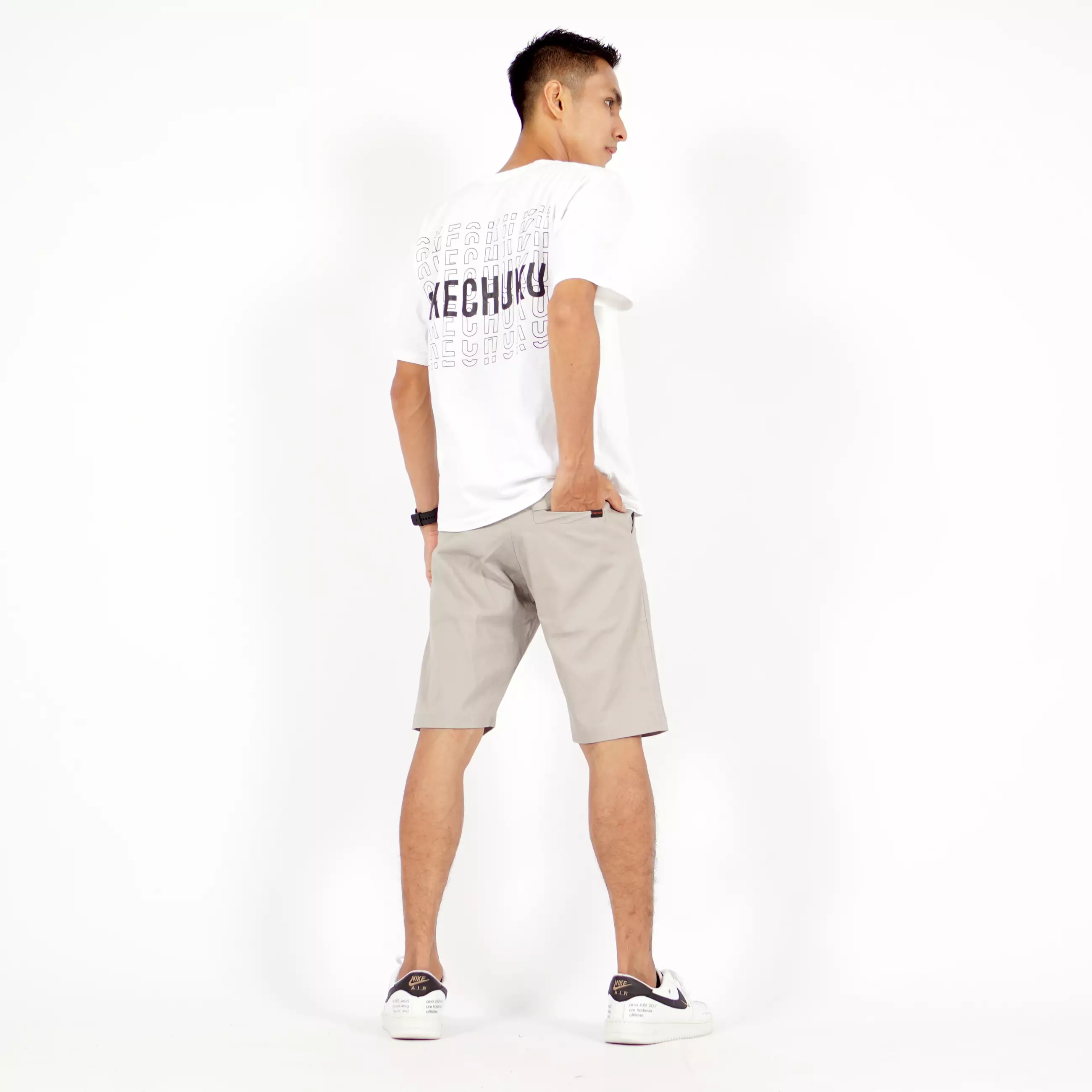 OKECHUKU Oscar Celana Pendek Pria Celana Pendek Chino Celana Chino Pria  Celana Pendek Santai Pria