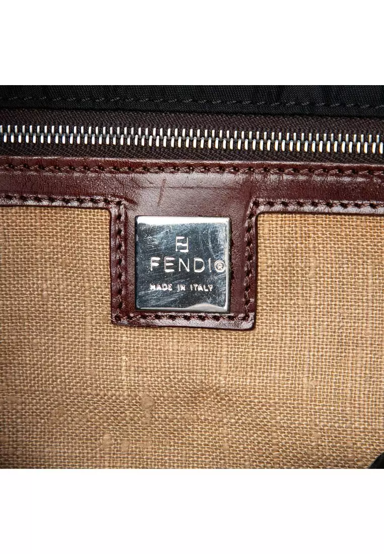 Pre-Loved Fendi Nylon Ff Handbag