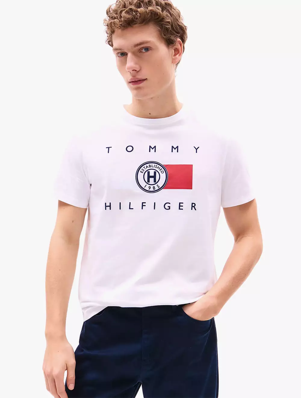Clothing Pocket Tommy Hilfiger T Shirt Wit Jual Tommy Hilfiger