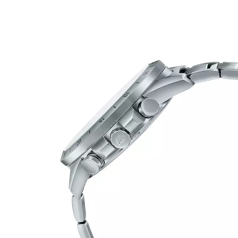 Jam Tangan Pria Casio Edifice EFR-571MD-8AVUDF Chronograph Silver Dial Stainless Steel Band