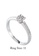 LITZ white LITZ 750 (18K) White Gold Diamond Ring 钻石戒指 DR61 654D0AC3831AEAGS_4