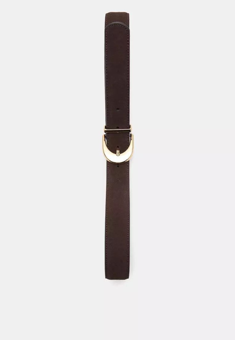 Oval Buckle Belt