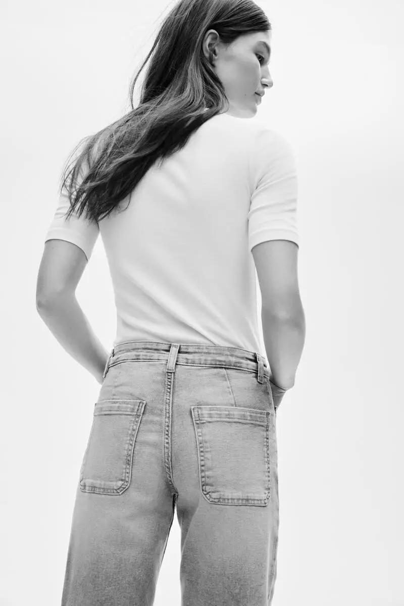 Wide High Waist Jeans