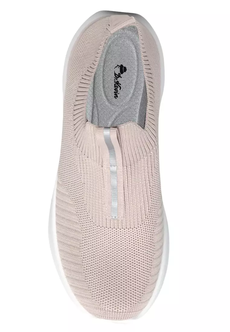 Dr. Kevin Sepatu Olahraga Sport Wanita Sneakers Rajut Slip On 589-070