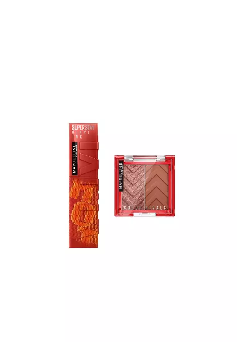 MAYBELLINE Superstay Vinyl Ink + Shadow Limited Set 2piece