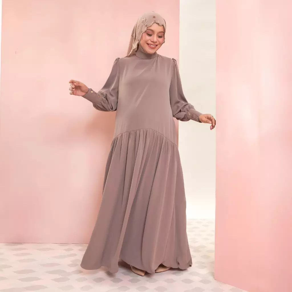 Lesti Dress Lozy x Lesti Hazelnut