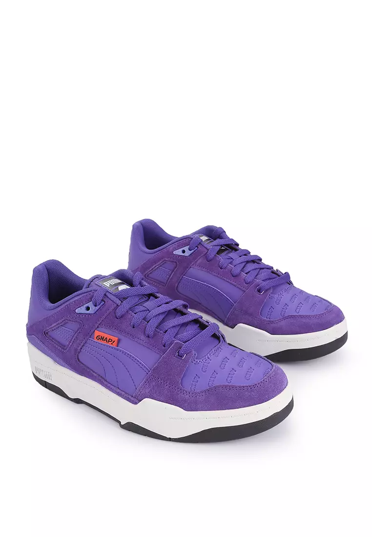 Purple 2025 puma sneakers