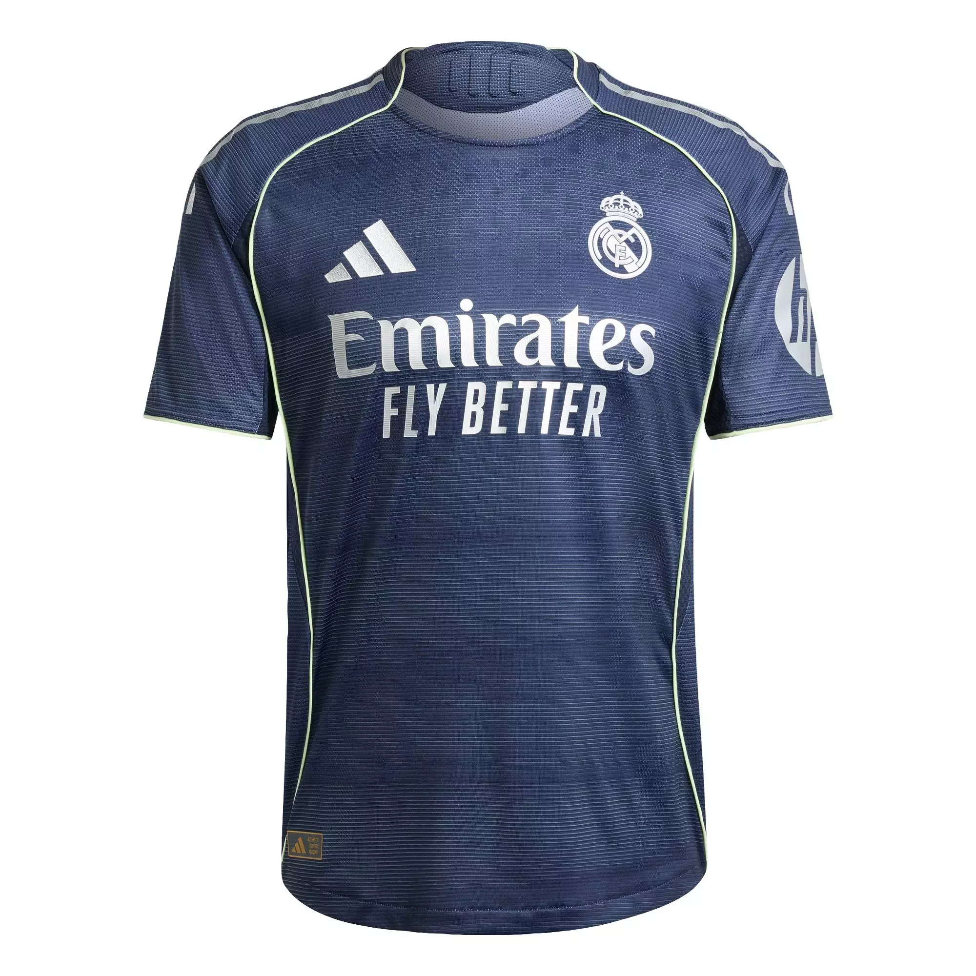 Football Real Madrid 25/26 Away Authentic Jersey Men Blue JV5920