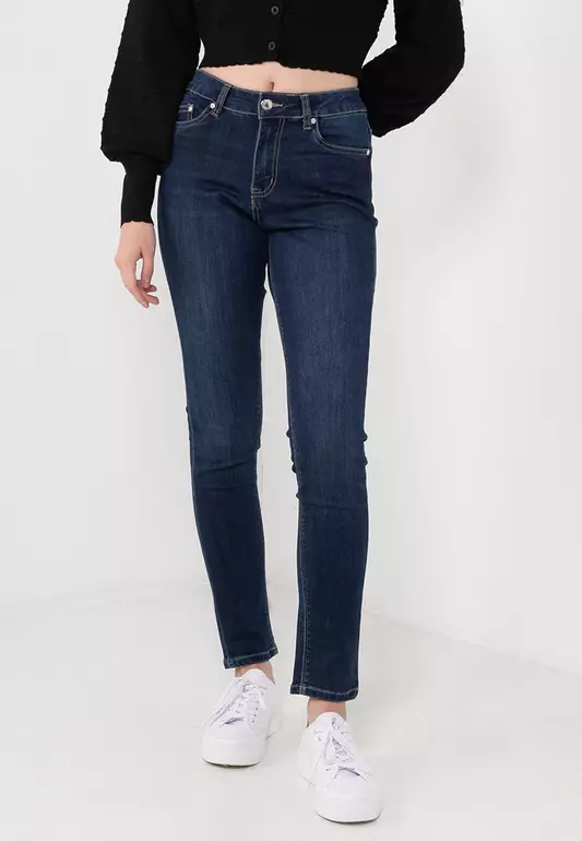 Stardust Mid Rise Skinny Jeans