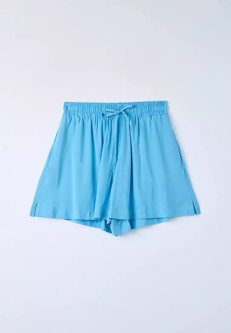 Drawstring High Waist Shorts for Women