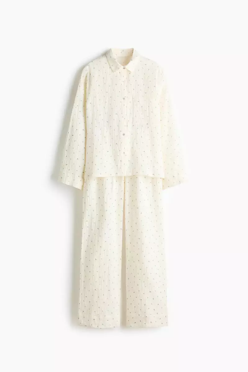 Cotton muslin pyjamas