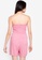 ZALORA BASICS pink Ruched Bustier Playsuit BD67FAA9F675A1GS_2