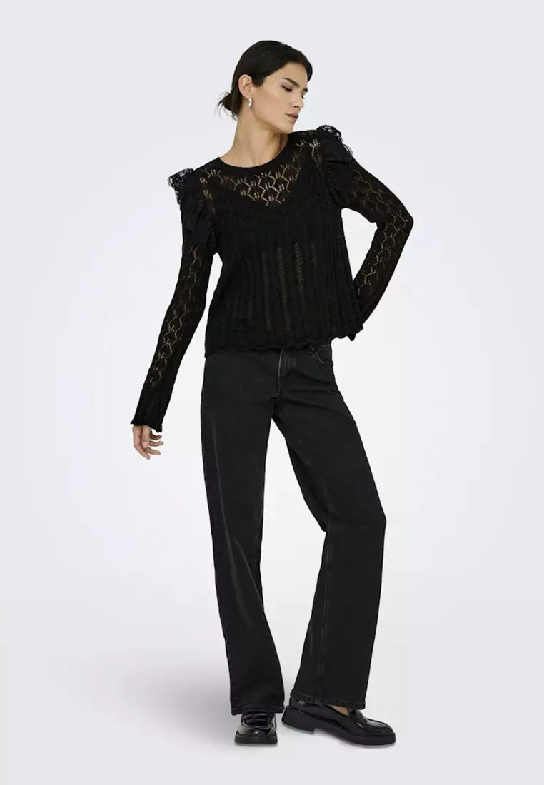 Ashley 蕾絲針織衛衣