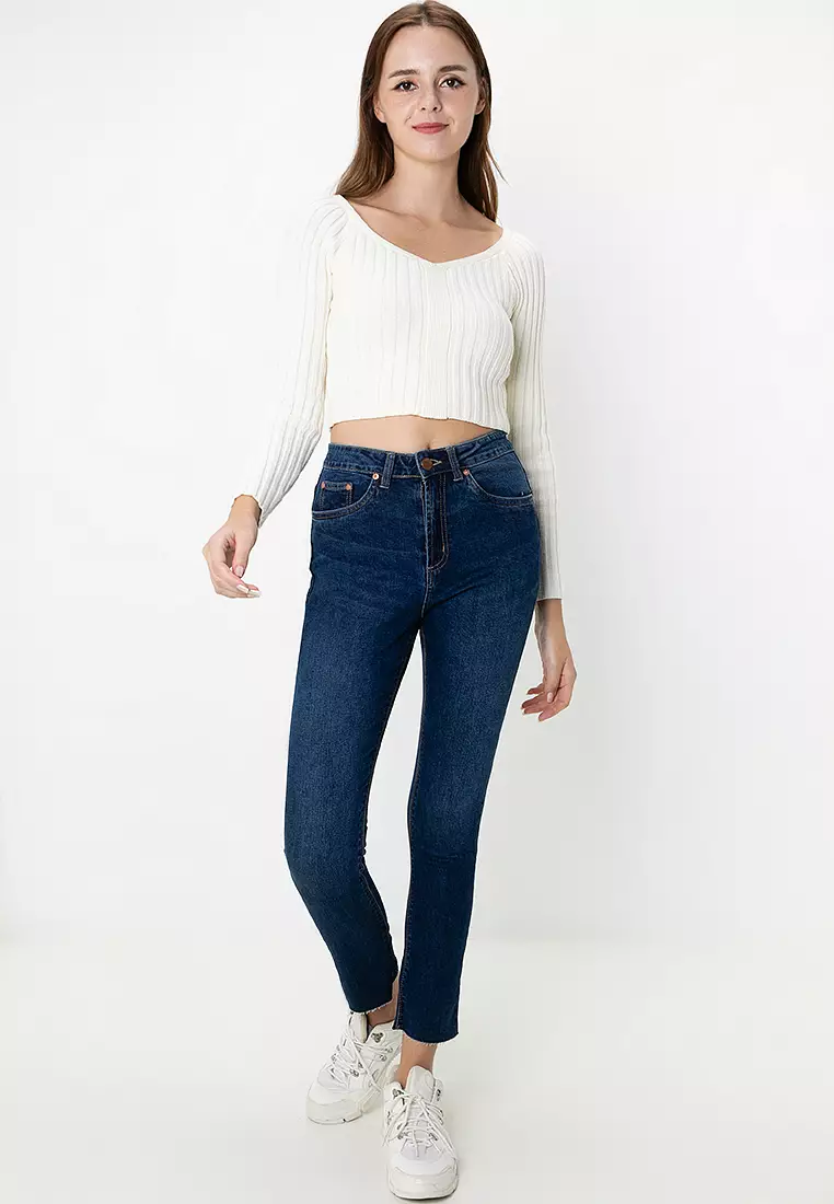 Misty High Rise Slim Jeans