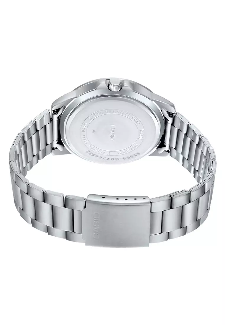 Casio - Jam Tangan Pria - Silver - Stainless Steel Bracelet - MTP-VD01D-2BVUDF