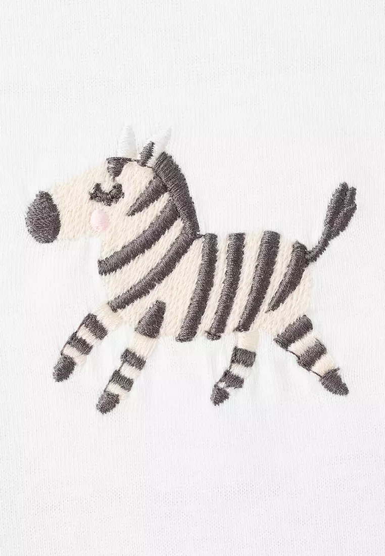Buy MANGO BABY Embroidered Zebra Short Pyjama Set 2026 Online | ZALORA ...