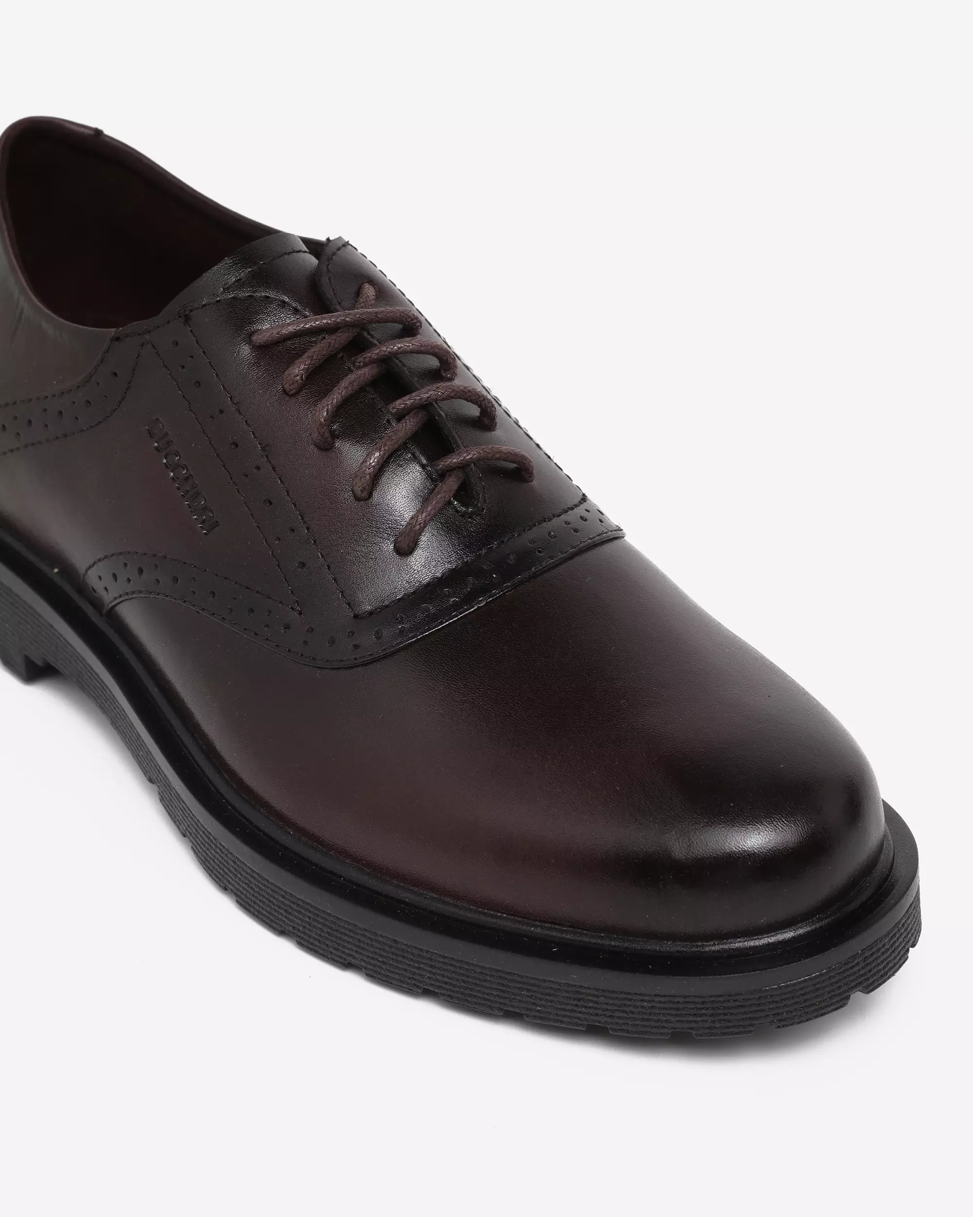 Buccheri Kratos Lace Ups Men Coffee