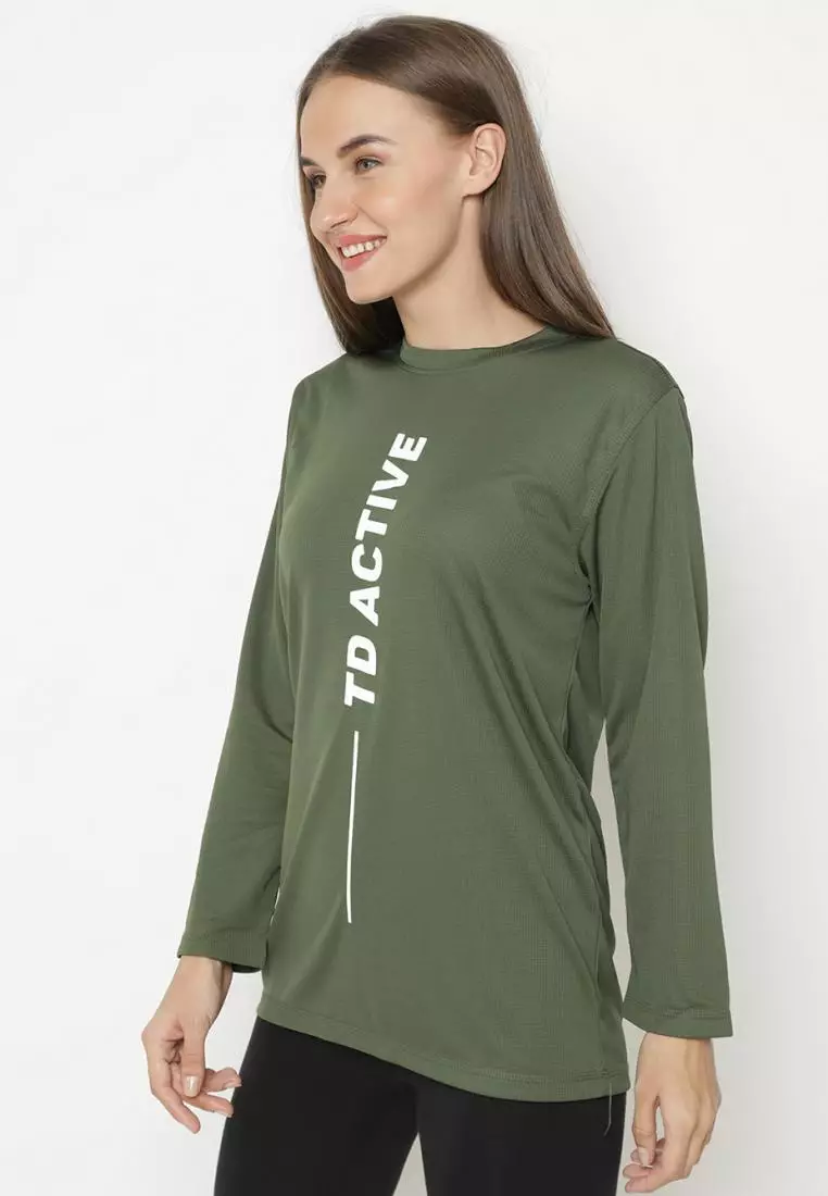 Td Active LS051 Sport ls raglan vert kaos