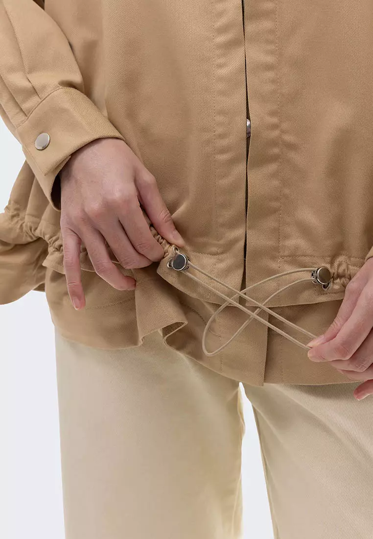 Ria Miranda Pale Yellow Alira Jacket