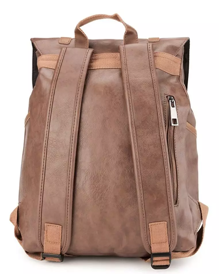 Distressed Leather Nomad Backpack