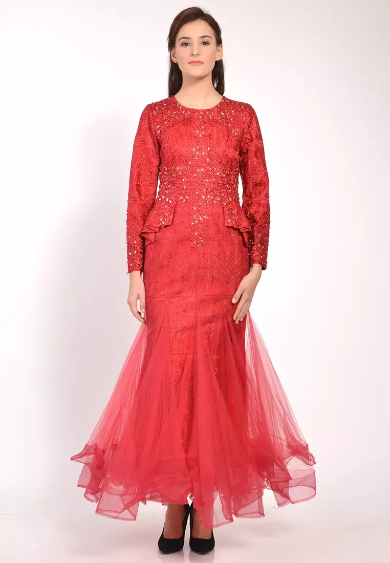 Bibiq Gamis Organza Tile