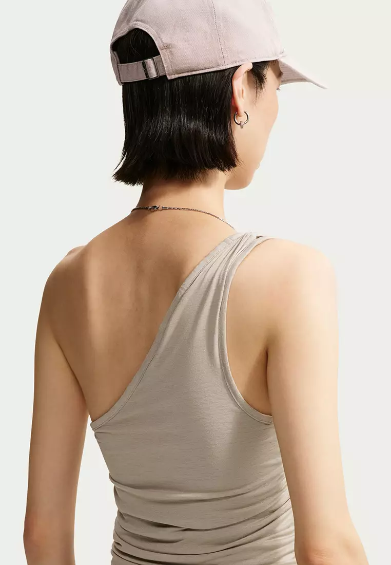 Sportswear Women's Tight One-Shoulder Tank Top