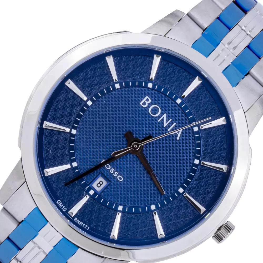 Jam Tangan Bonia Rosso Jam Tangan Pria BR171-1182BL Original
