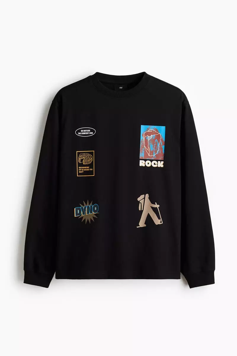 Loose Fit Long-sleeved top