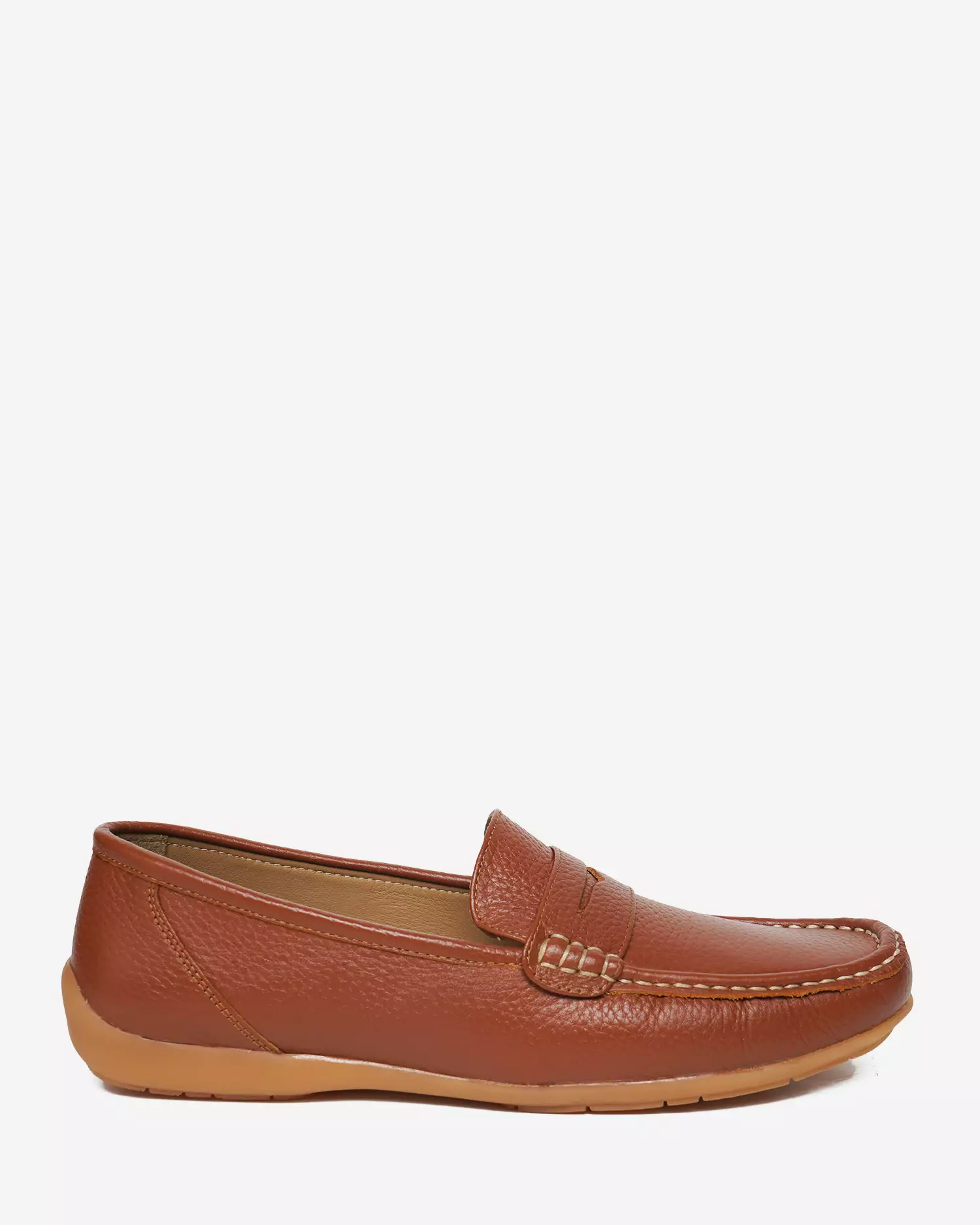 Buccheri Hermione Moccasin Women Russet Brown