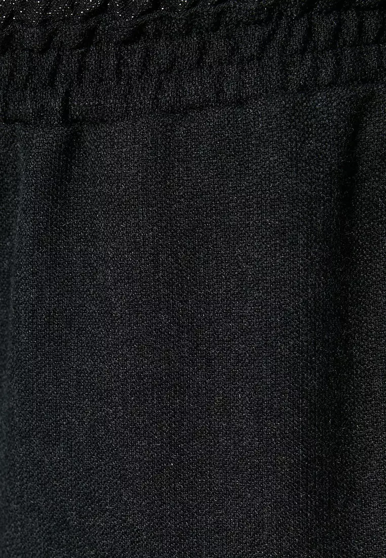 Şahika Ercümen x KOTON Elastic Wide Leg Trousers