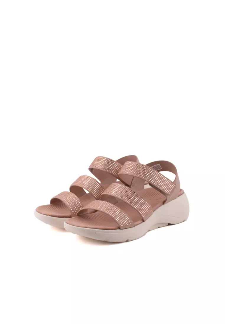 Glitter 2 strap sandals best sale