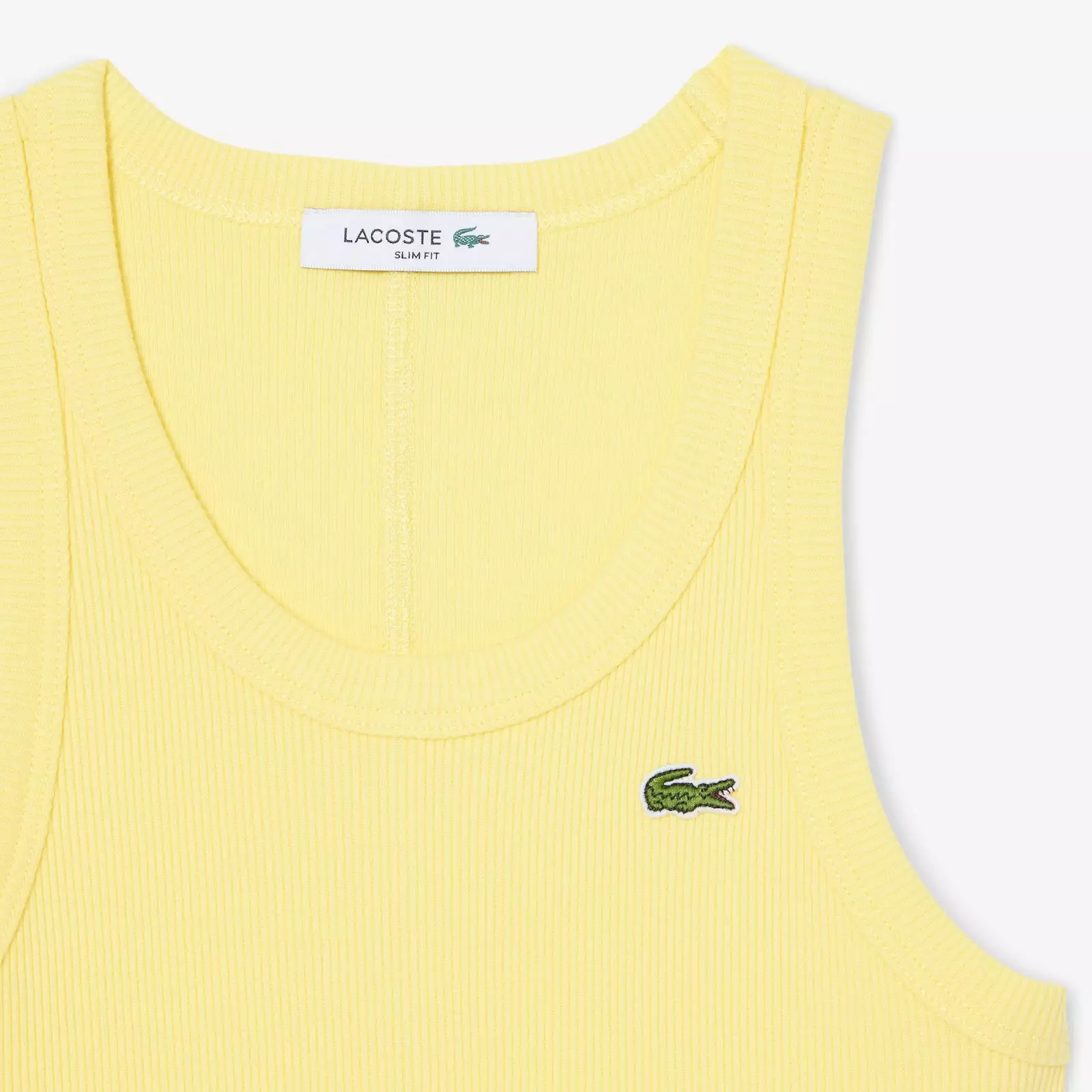 Women's Lacoste Slim Fit Organic Cotton Tank Top