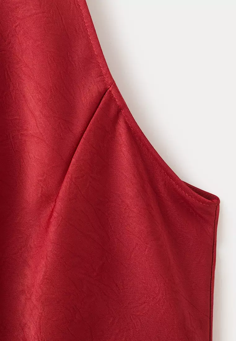 Halter-Neck Dress With Bow