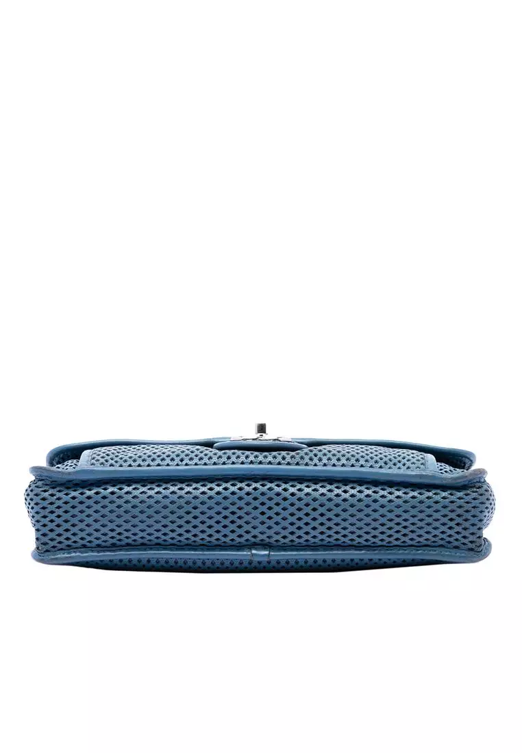 Pre-Loved Chanel Medium Perforated Calfskin Up In The Air Flap