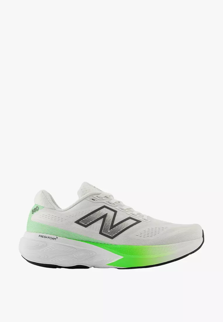 Discount on New Balance  shoes - SKU: New Balance Fresh Foam X 880 v15 Men's Running Shoes - White/Green