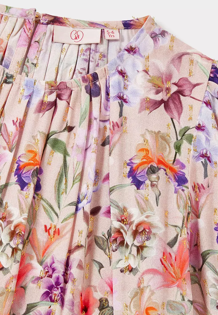 Heather Printed Dress