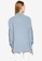 BYN grey and blue Long Sleeves Shirt B3D7BAADD4E7B4GS_2