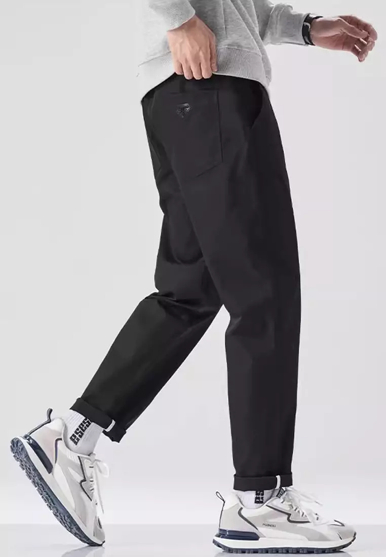 Elasticated Waist Slim Pants