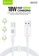 BAVIN white BAVIN CB261 12W PD Fast Charging Durable Data Cable 1.2 Meter Cable Wire Length for 1 Meter For IPhone iOS 9FB51ES442DE08GS_2