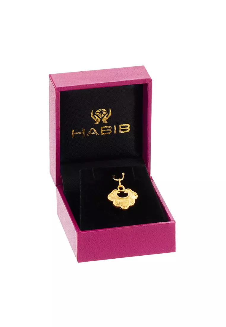 HABIB 999/24K Yellow Gold Pendant 9GP01560625