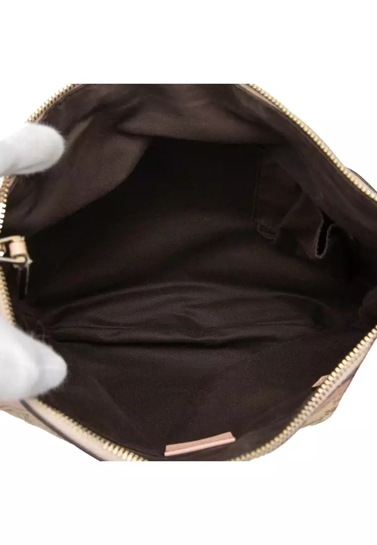 Pre-Loved Gucci Gg Canvas Abbey D Ring Crossbody