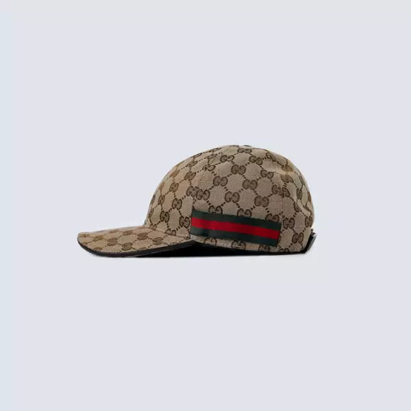 Topi GUCCI GG SUPREME BEIGE CAP 100% ORIGINAL 