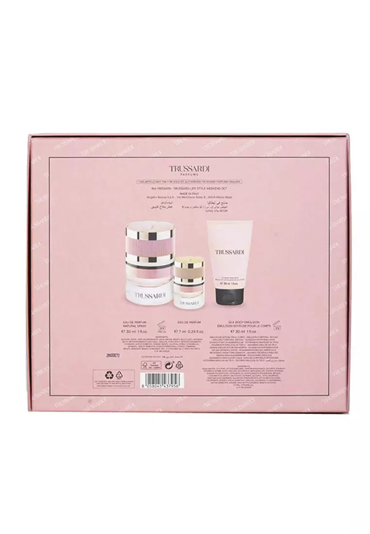 TRUSSARDI - Trussardi Life Style Weekend 香水禮盒 3pcs
